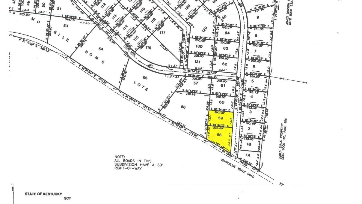 61 Caishay Ln, Hardin, KY 42048 Land for Sale