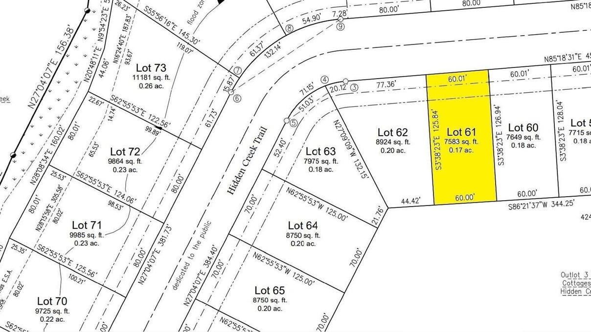 456 Hidden Creek, Green Bay, WI 54303 Land for Sale
