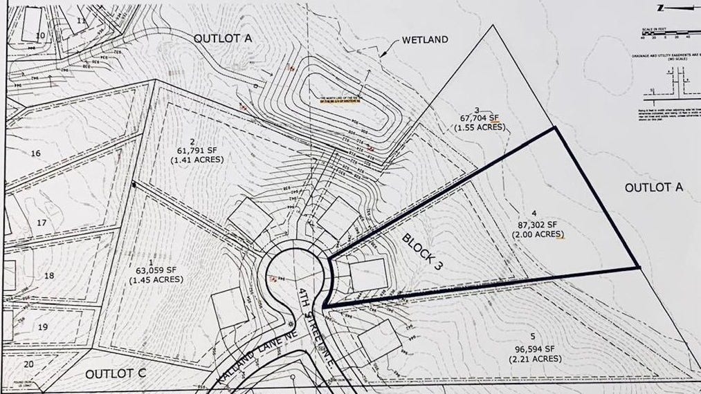 4th Street Ct NE Lot 4 Block 3  