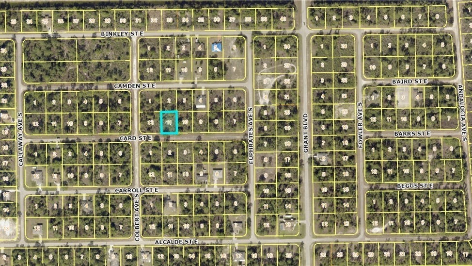 1033 Card Street E, LEHIGH ACRES, FL 33974 Land for Sale realestate