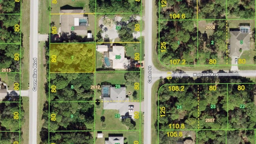 1056 CORNELIUS BOULEVARD, PORT CHARLOTTE, FL 33953 Land for Sale