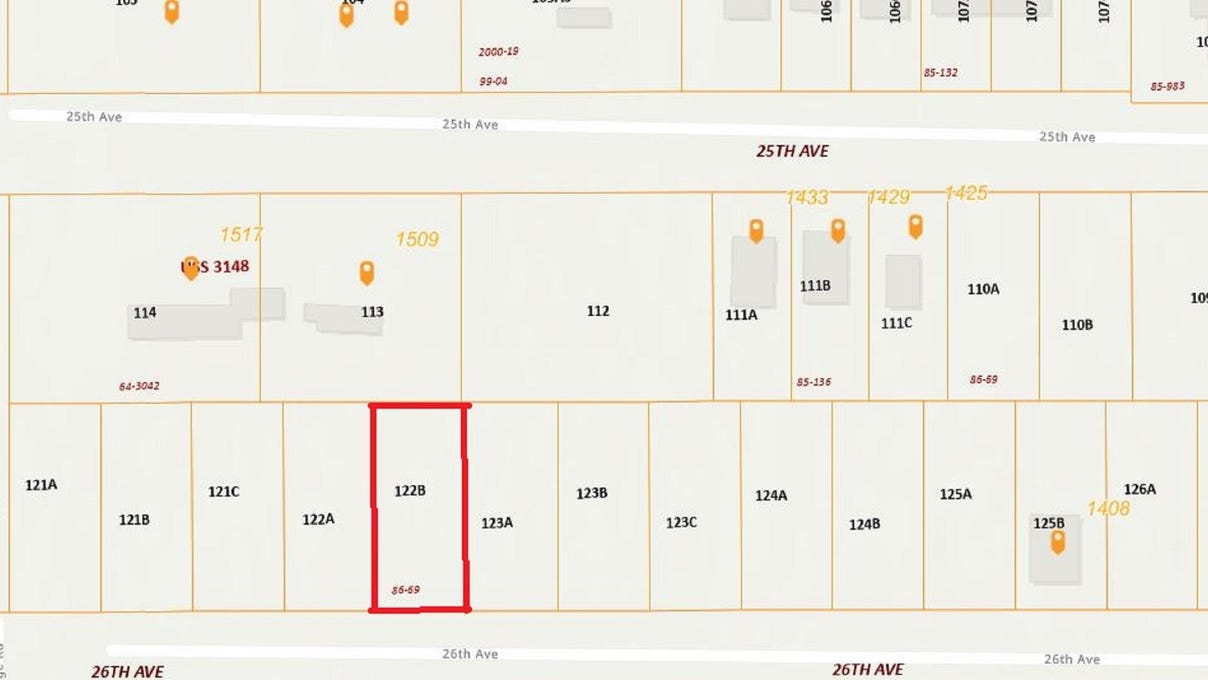 Lot 122 B 26TH Ave