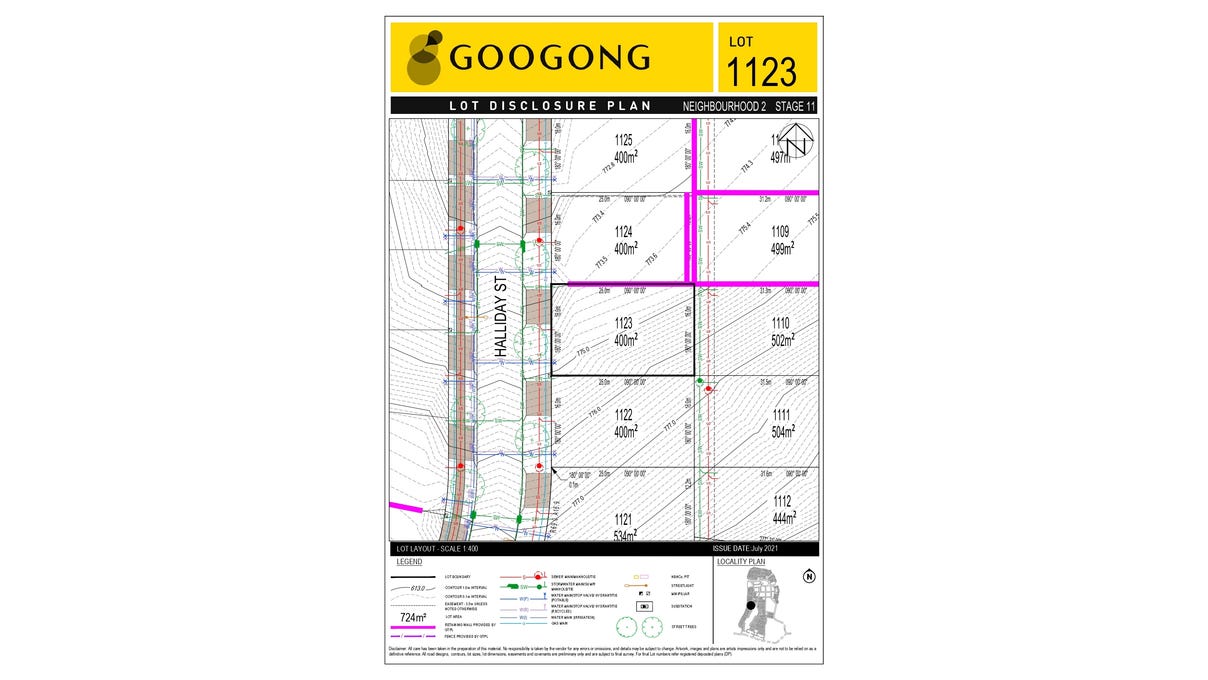 31 Halliday Street, Googong, NSW 2620 ที่ดิน สำหรับขายท